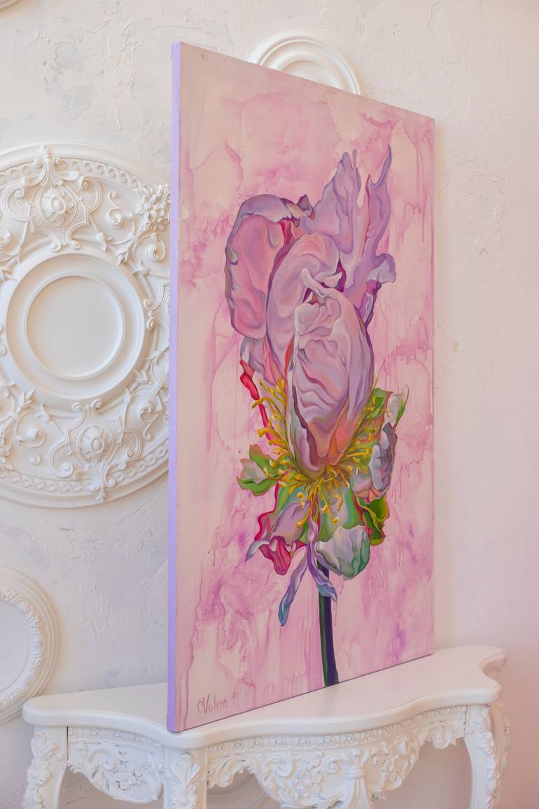 Original Realism Floral Painting by Olga Volna