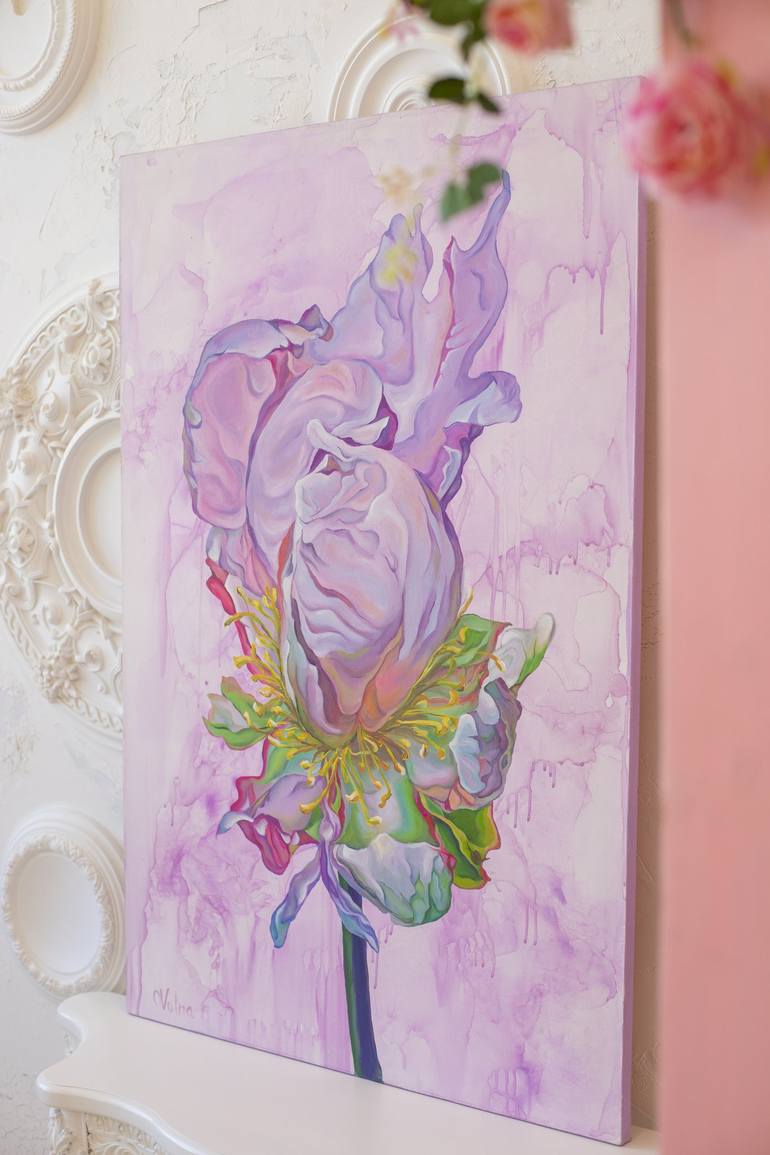 Original Floral Painting by Olga Volna