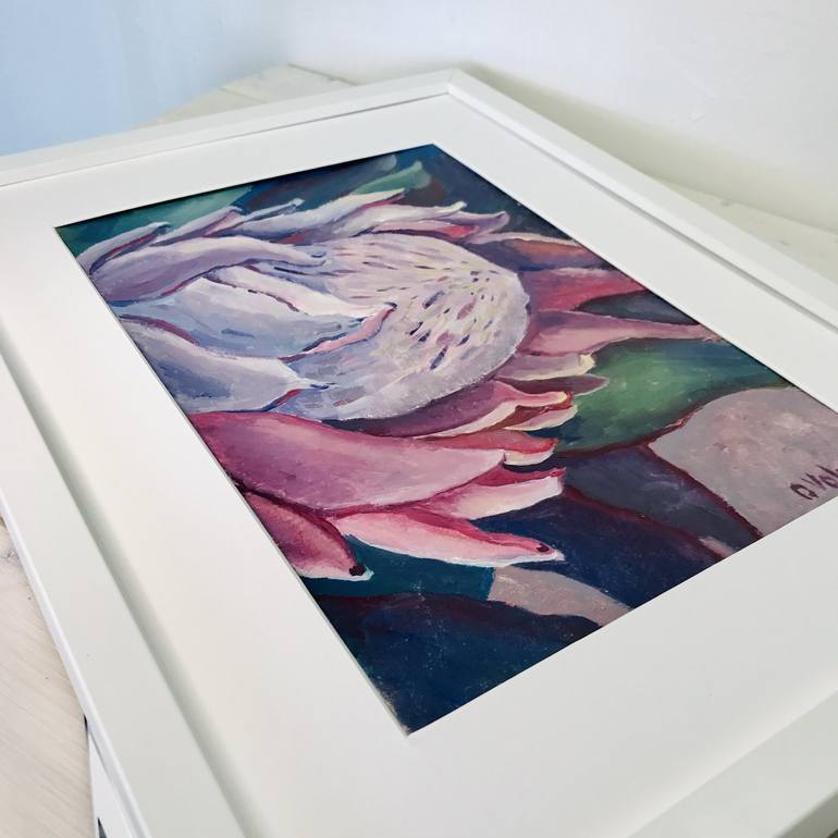 Original Floral Painting by Olga Volna