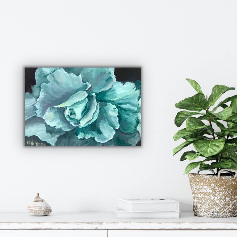 Original Floral Painting by Olga Volna