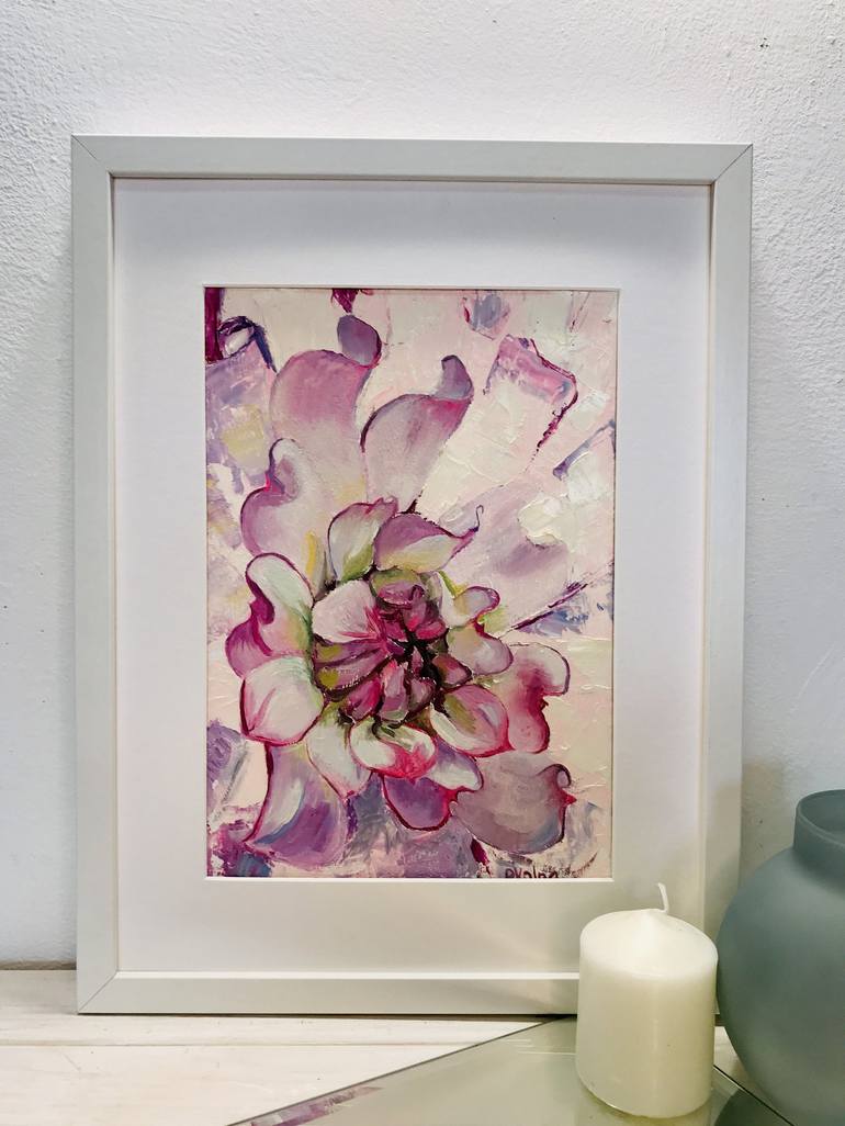 Original Floral Painting by Olga Volna