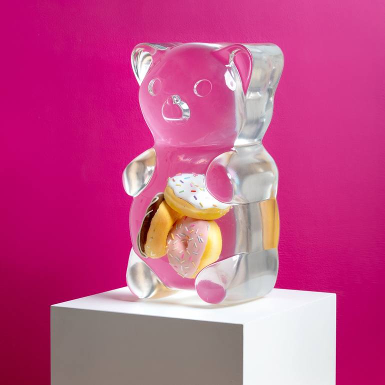 Giant Resin Gummy Bear With Candies Gummy Bear Art Large Gummy
