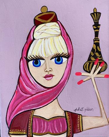 Original Pop Culture/Celebrity Paintings by juliet gilden