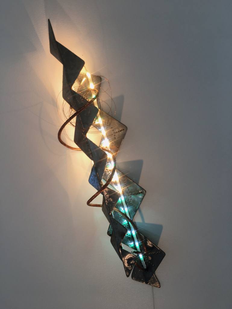 Original Conceptual Abstract Sculpture by Albert Dudley Buchanan