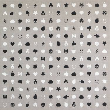 Original Conceptual Patterns Paintings by Tetsuya Fukushima