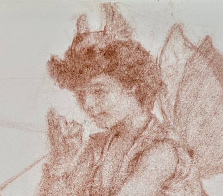Original Documentary Love Drawing by Jeffrey Casto