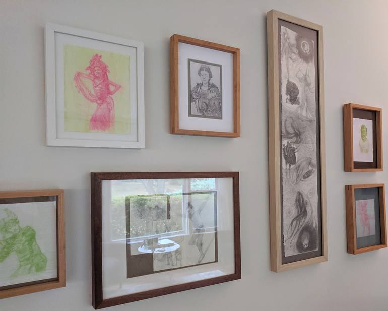 Original Documentary People Drawing by Jeffrey Casto