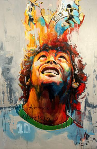 Original Portraiture People Paintings by Dariotti Art