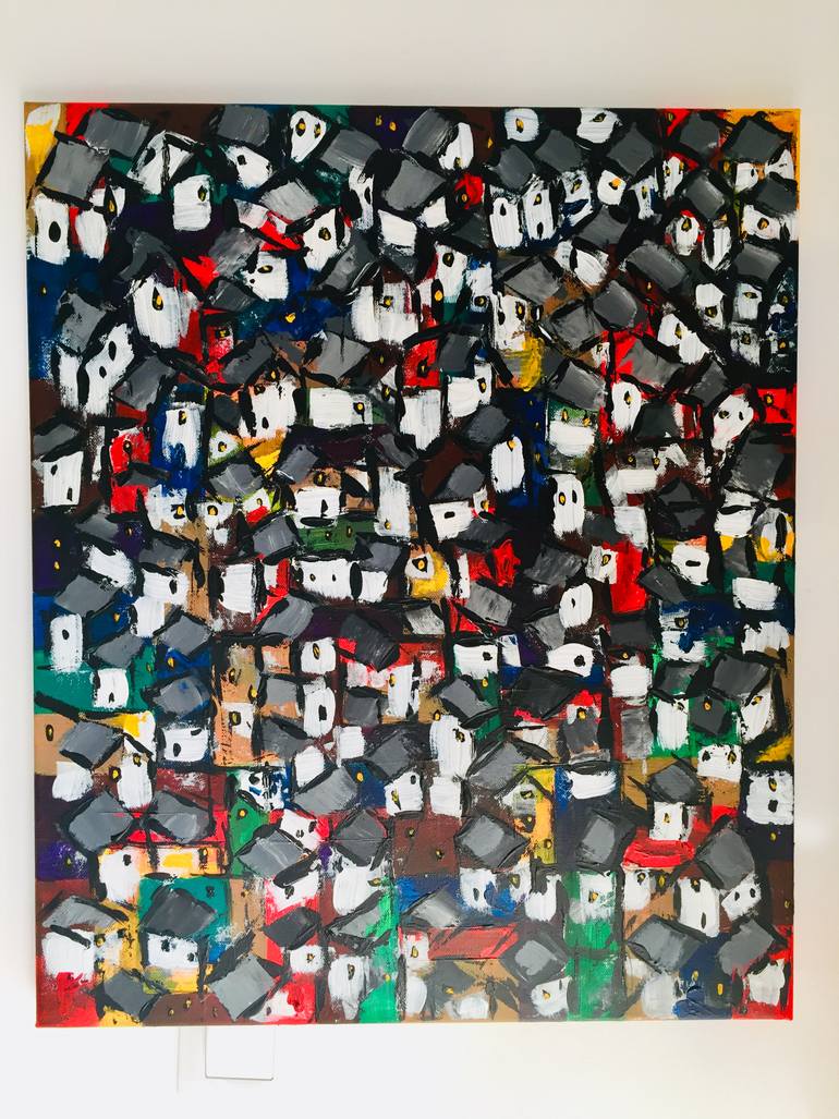 Original Abstract Other Painting by Ross Montalban Soto