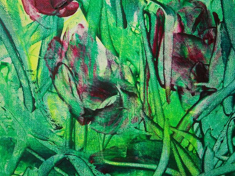 Original Floral Painting by Ivanka Voytovych