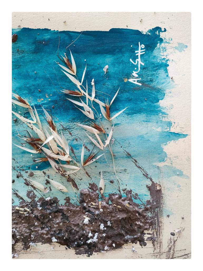 Original Abstract Landscape Painting by Aristto  Arianna Sperotto