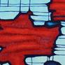 Brane Collisions Close up - reds