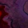 Close up of Nebula X - red and lighter purples