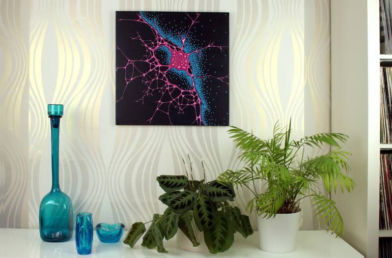 Original Science Painting by Heidi Hodkinson