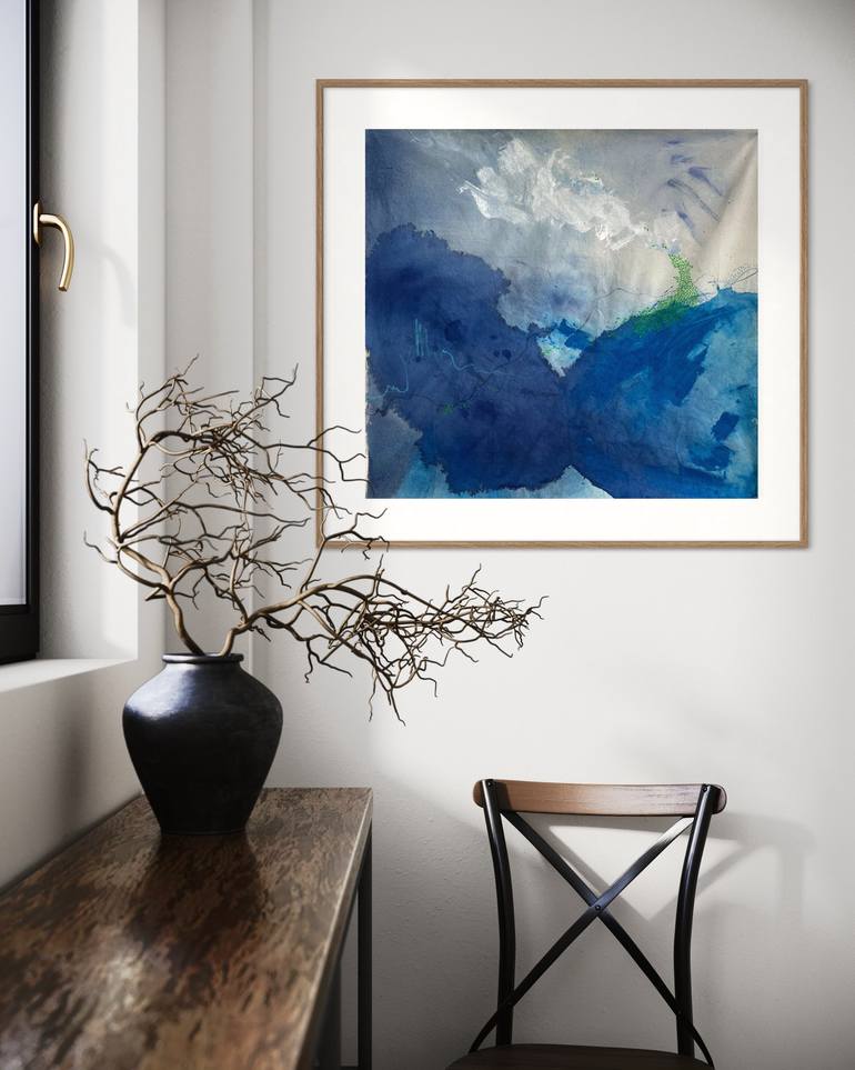 Original Abstract Painting by Flora Butler
