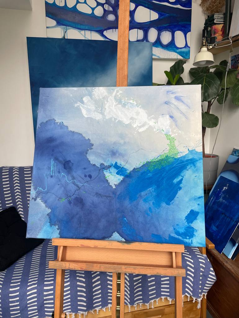 Original Contemporary Abstract Painting by Flora Butler
