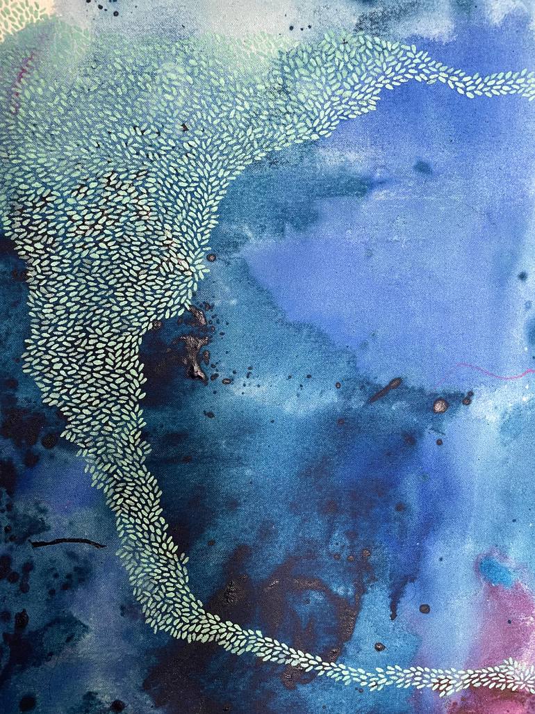 Original Modernism Abstract Painting by Flora Butler