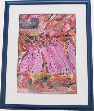 Print of Abstract Expressionism Performing Arts Paintings by Jesse Johnson