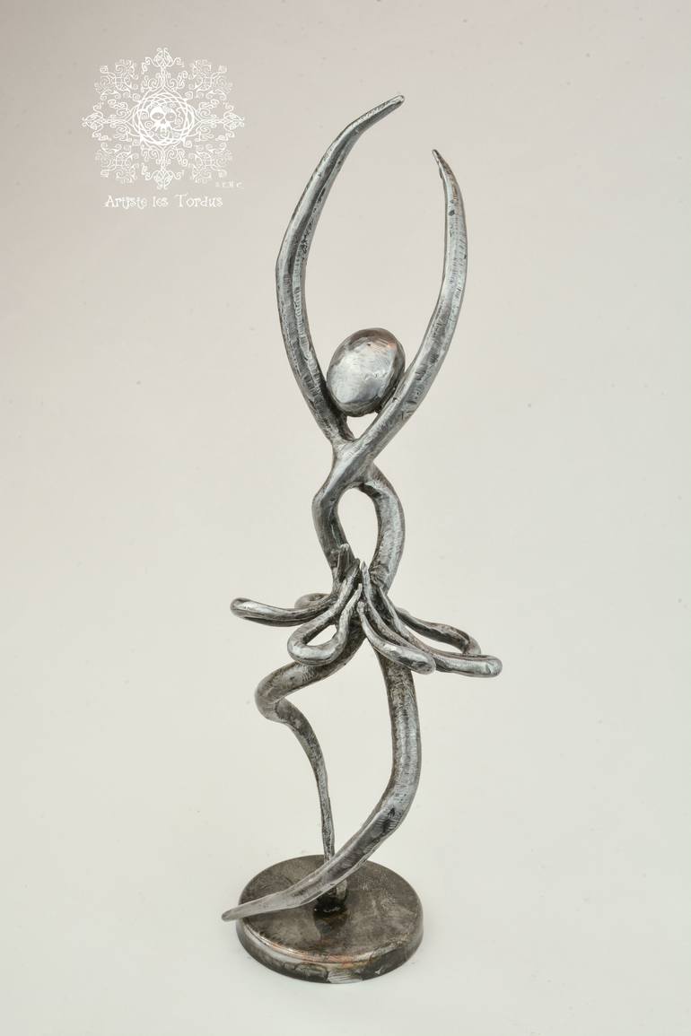 Original Art Deco Sport Sculpture by Artiste les Tordus