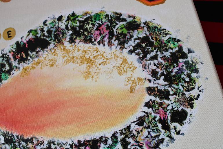 Original Modernism Abstract Painting by Cecilia Chibulcutean