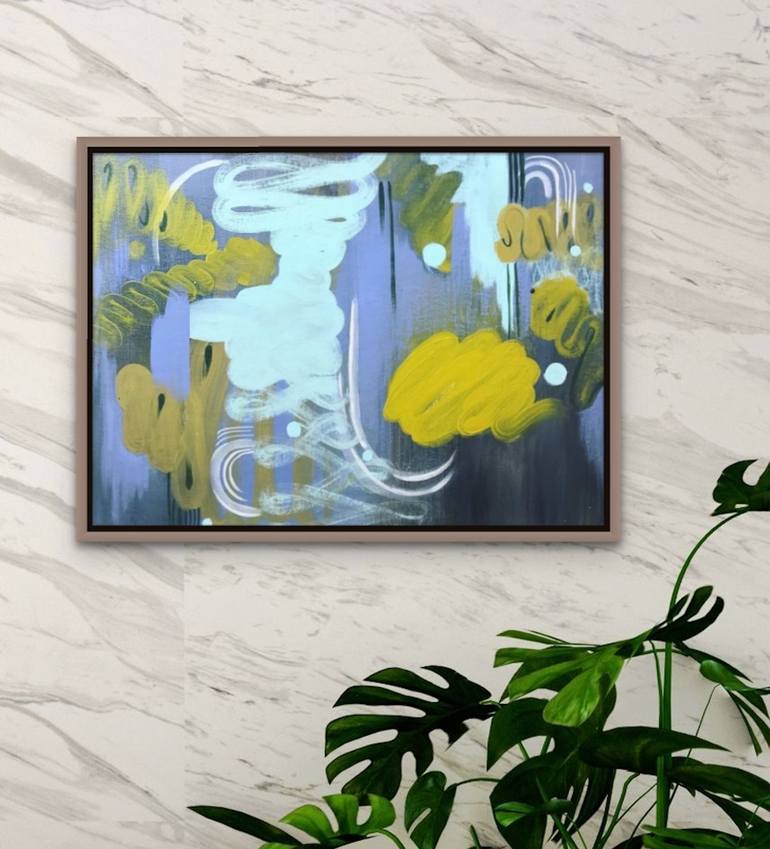 Original Modern Abstract Painting by Elisabeth Grace