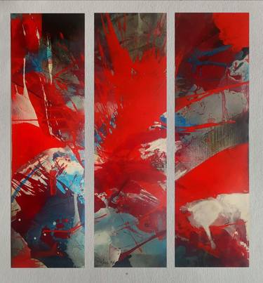 Original Abstract Paintings by Anke Ryba