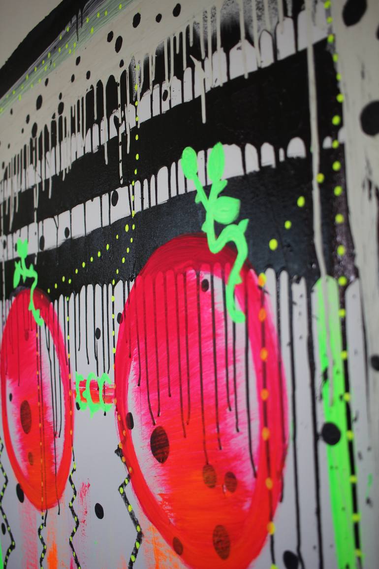 Original Abstract Expressionism Abstract Painting by Yana Gordin