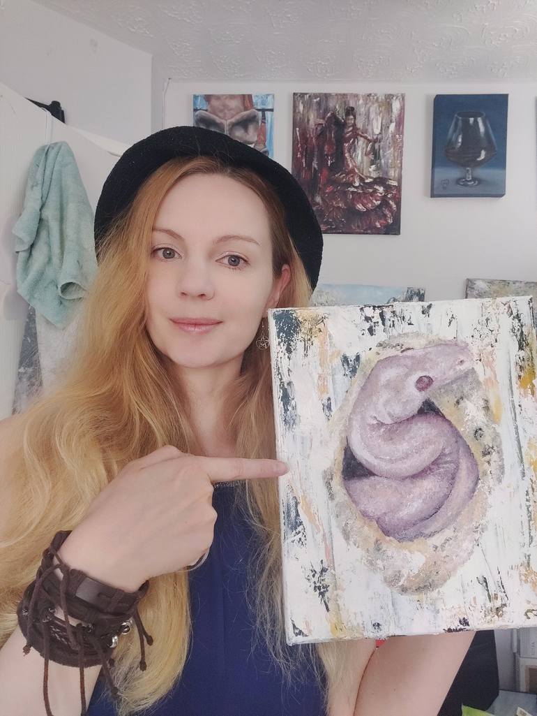 Original Animal Painting by Luna Smith