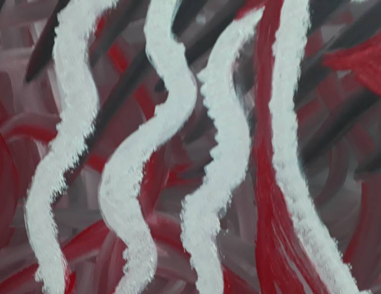 Original Abstract Expressionism Abstract Painting by Luna Smith