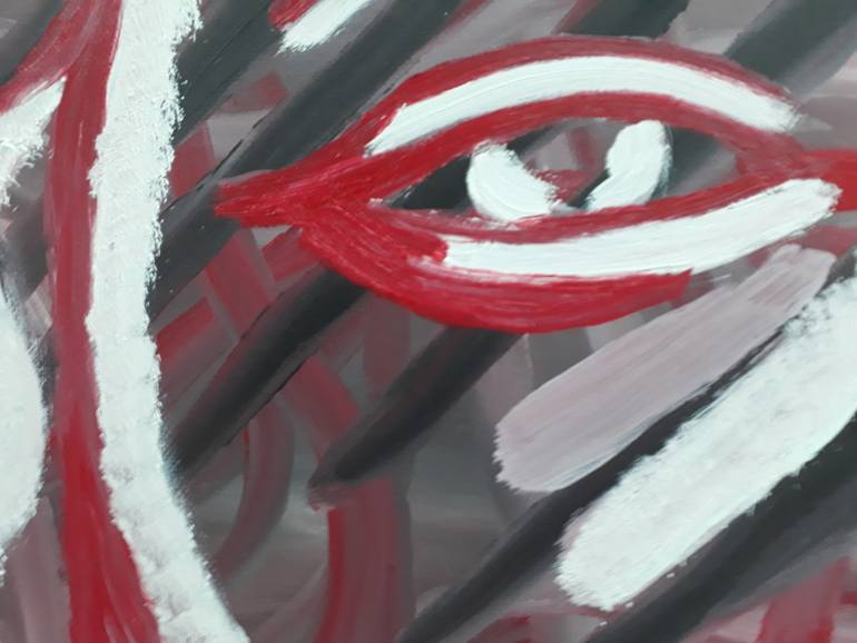 Original Abstract Expressionism Abstract Painting by Luna Smith