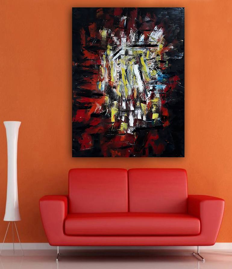 Original Abstract Painting by Luna Smith