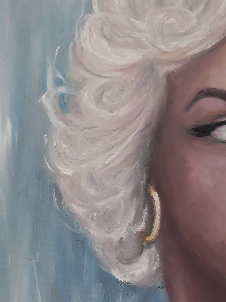 Original Impressionism People Painting by Luna Smith