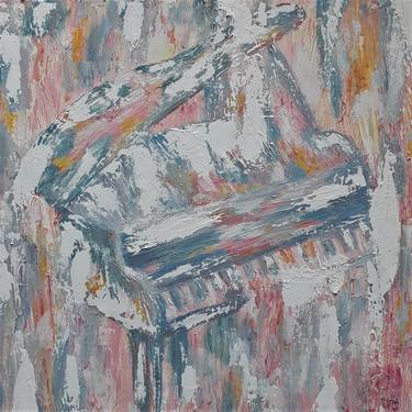 Original Expressionism Music Paintings by Luna Smith