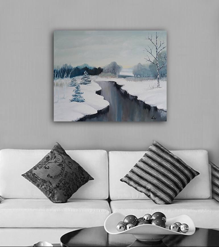 Original Landscape Painting by Luna Smith