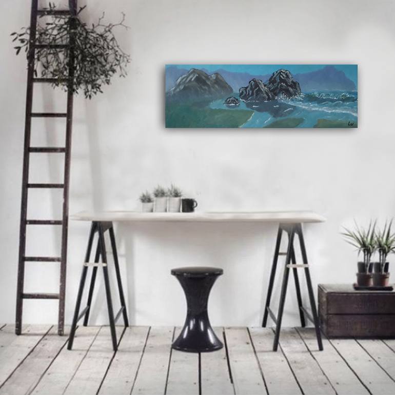 Original Landscape Painting by Luna Smith