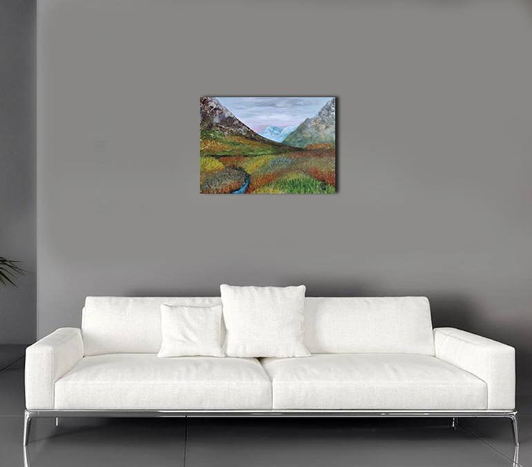 Original Modern Landscape Painting by Luna Smith