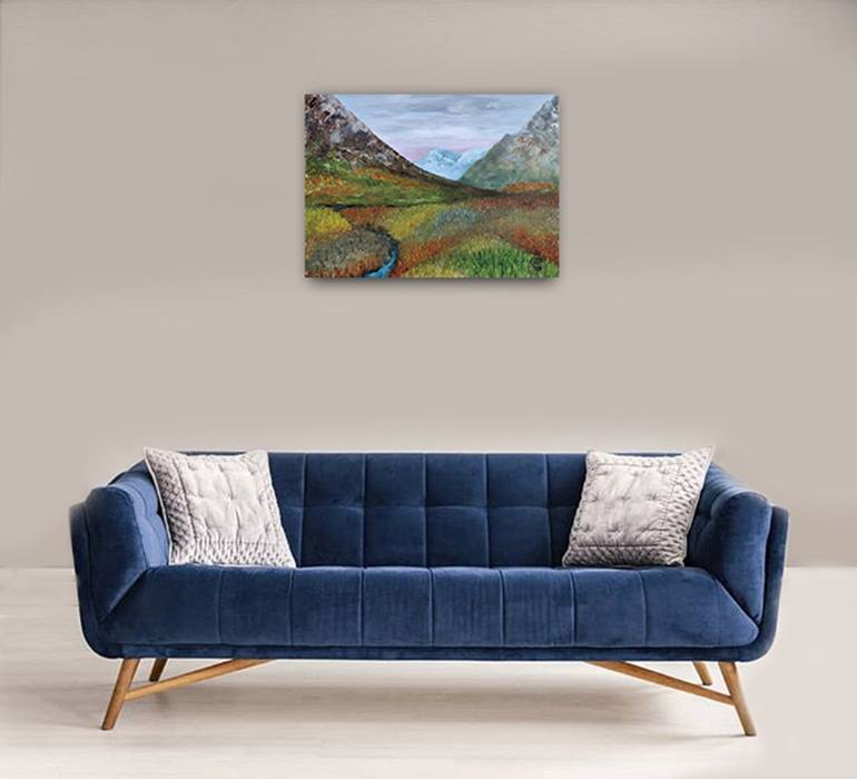 Original Landscape Painting by Luna Smith