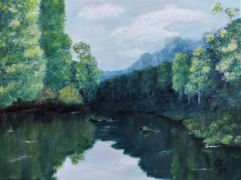 Original Landscape Painting by Luna Smith