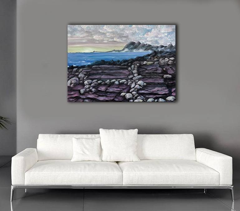 Original Modern Landscape Painting by Luna Smith