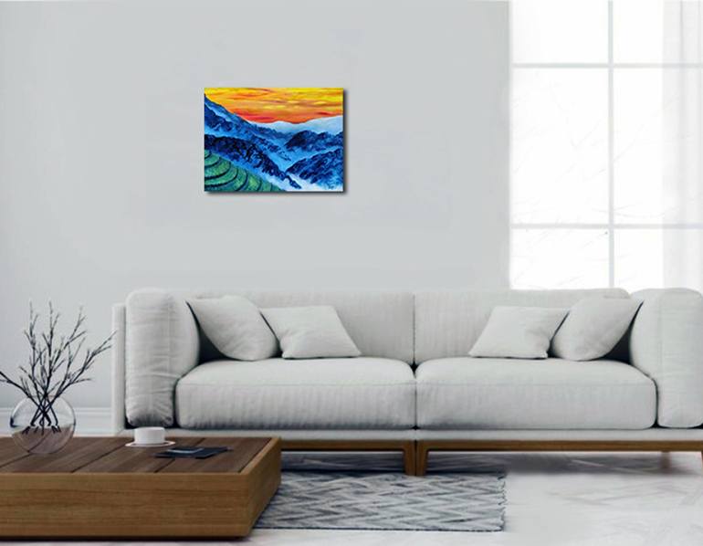 Original Modern Landscape Painting by Luna Smith