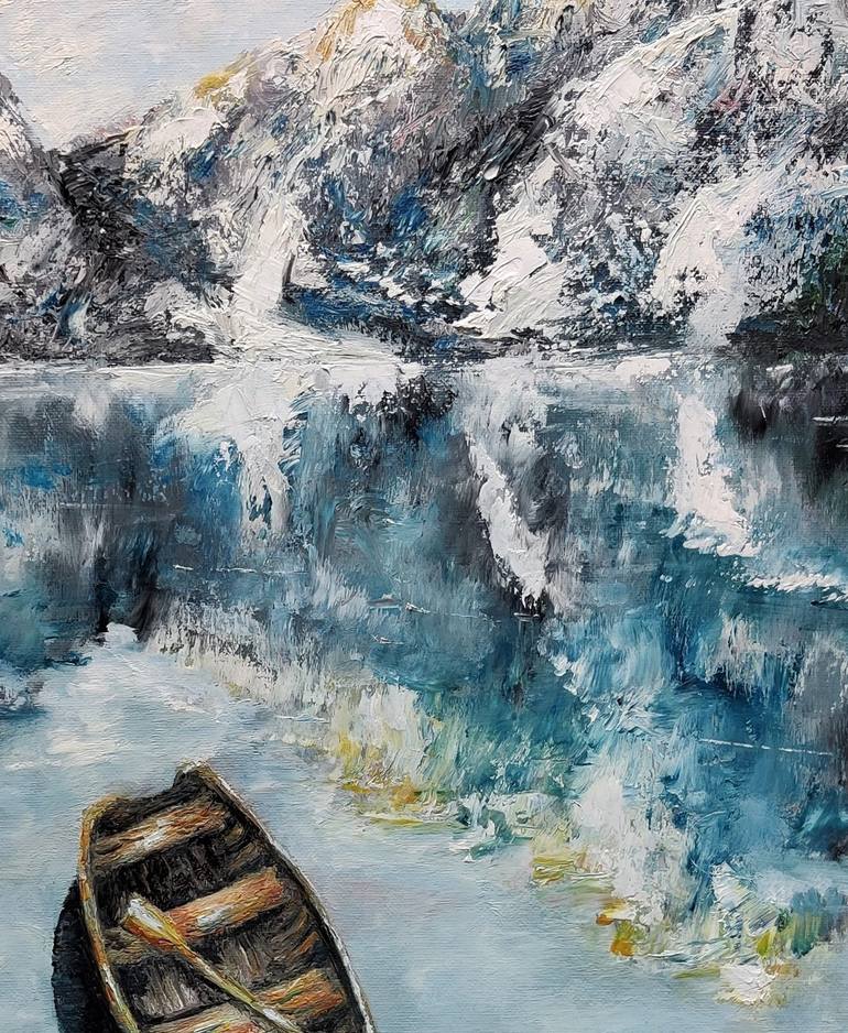 Original Expressionism Landscape Painting by Luna Smith