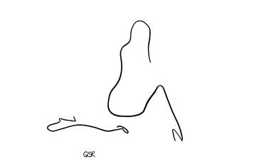 Print of Abstract Erotic Drawings by Gert Rautenbach