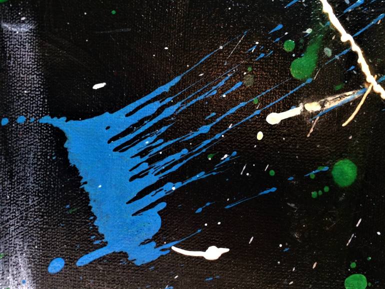 Original Abstract Painting by N B