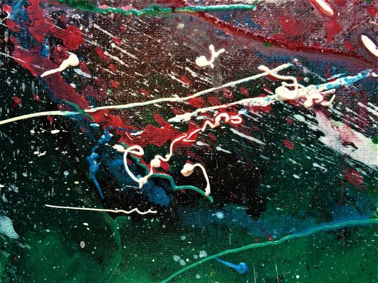 Original Abstract Painting by N B