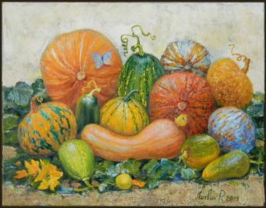 Original Fine Art Still Life Painting by Roman Lytvyn