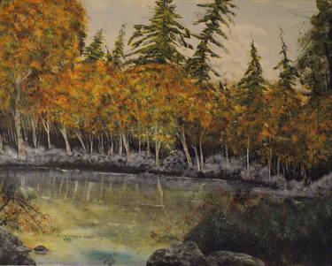 Original Impressionism Landscape Paintings by Stephen Reid