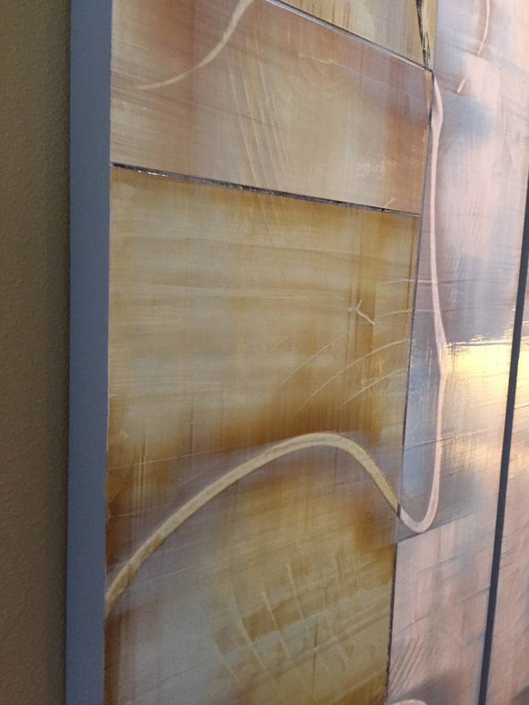 Original Abstract Expressionism Abstract Painting by Mark Pflughoeft