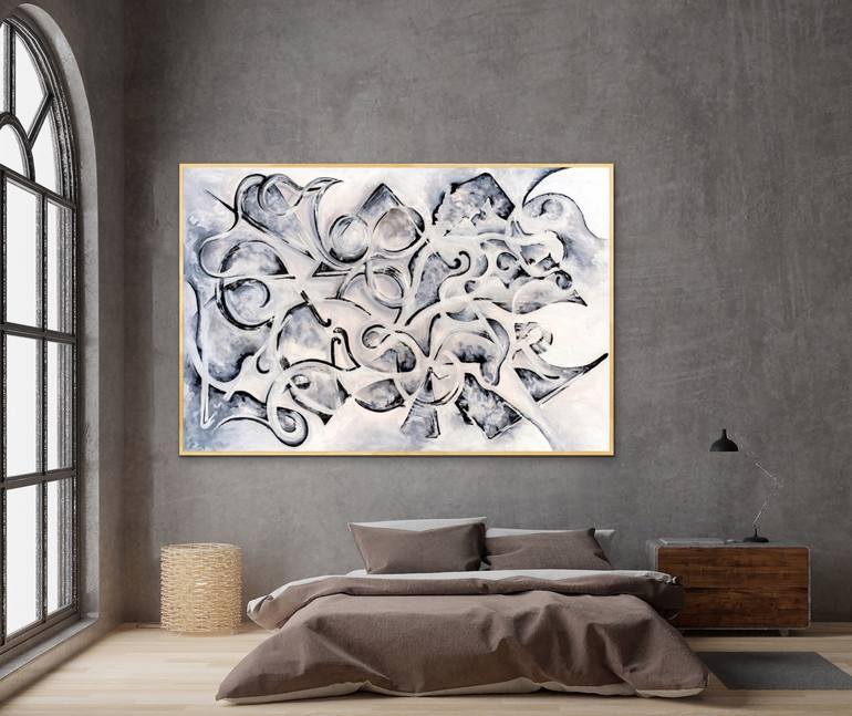 Original Abstract Painting by BelA - Aleksandra Ilic Bjelica