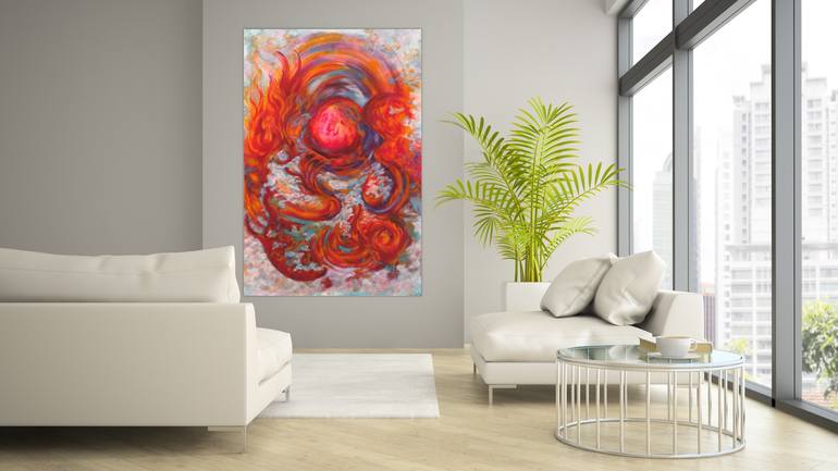 Original Abstract Painting by BelA - Aleksandra Ilic Bjelica