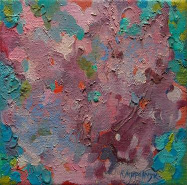 Original Abstract Floral Paintings by Nataliia Myronchuk-Didyk